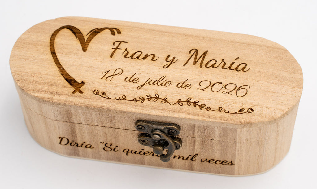 Caja de Madera Personalizada