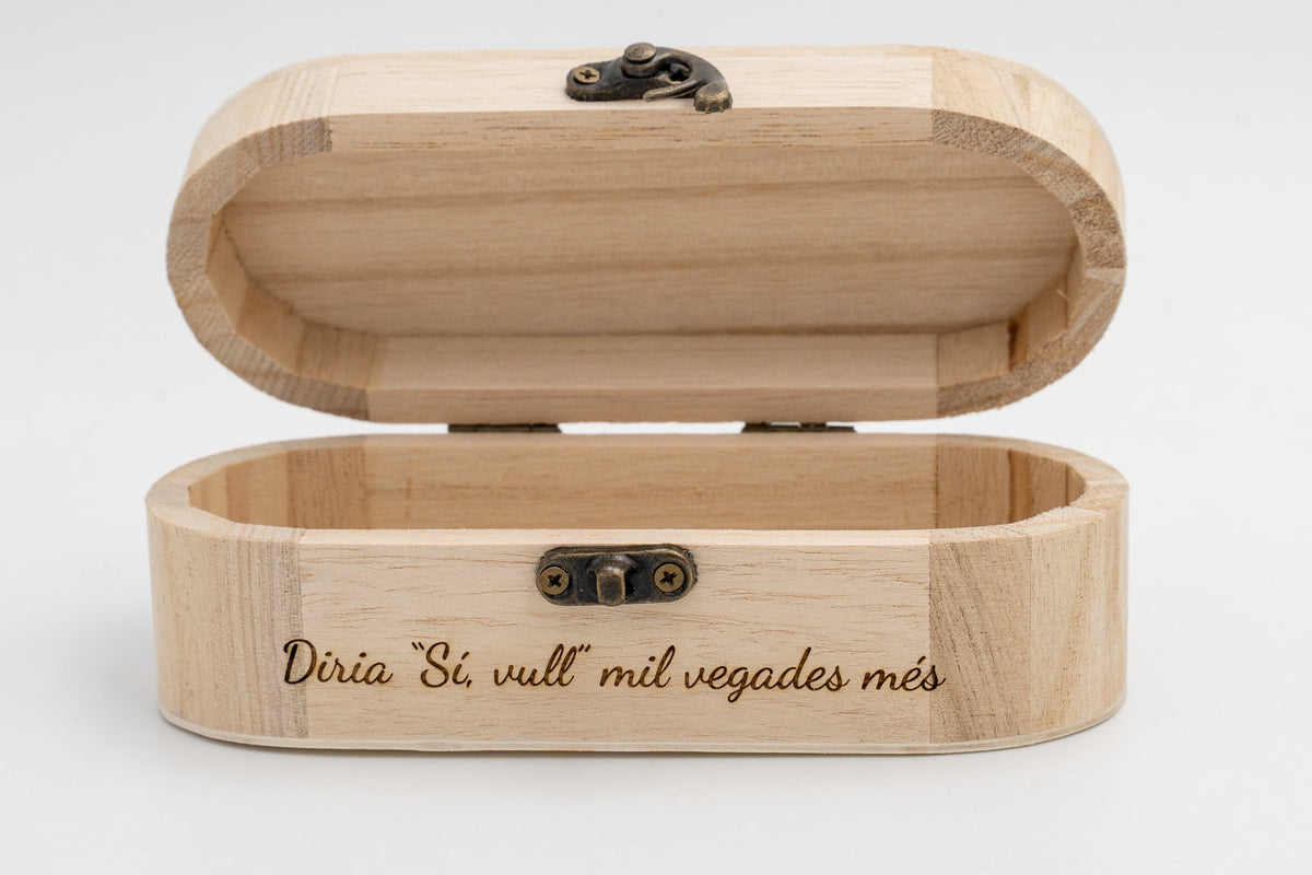 Personalized Wooden Box for Newlyweds