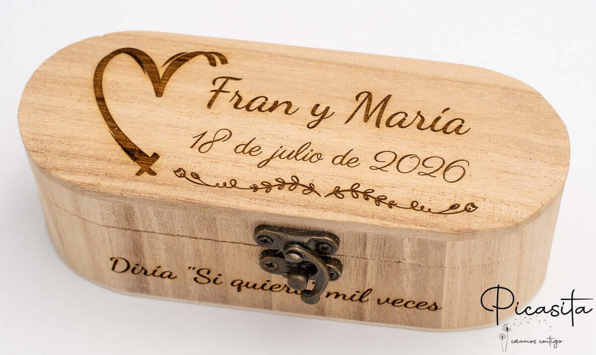 Caja de Madera Personalizada