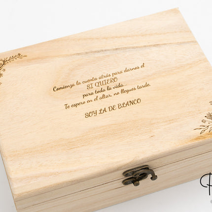 Caja de Regalo de Reloj para el Novio