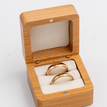 Caja para Anillos de Boda y Compromiso