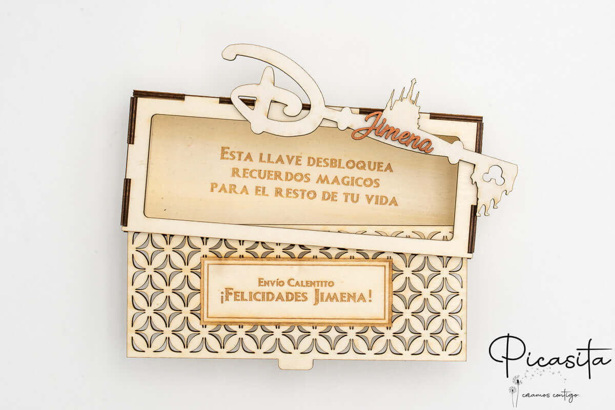 Caja Regalo para Llaves Disneyland Paris