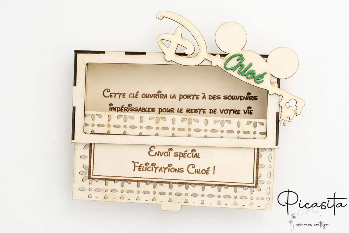 Caja Regalo para Llaves Disneyland Paris