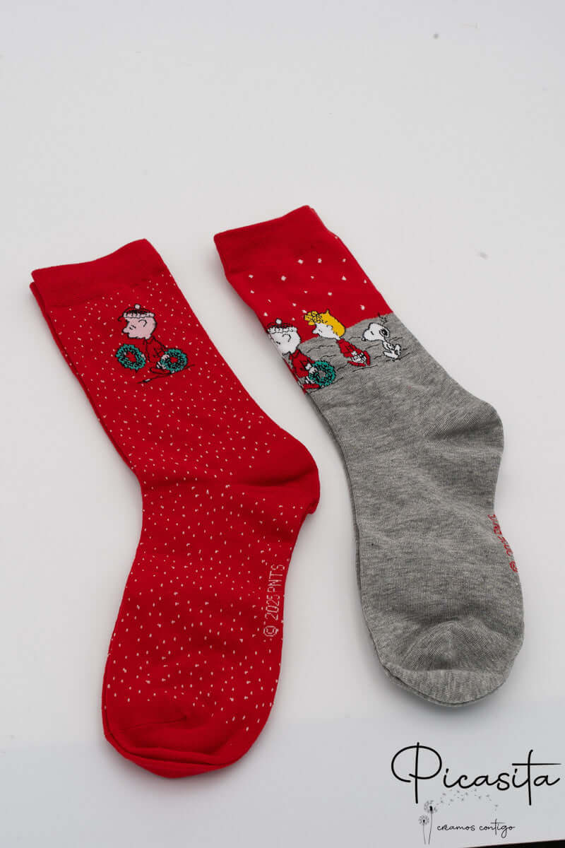calcetines_de_navidad_de_snoopy