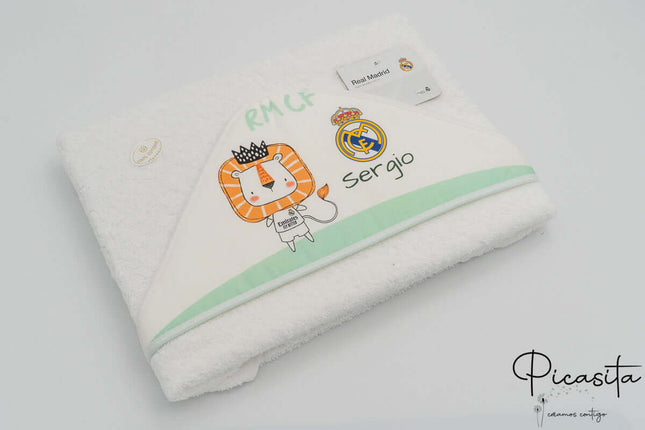 Capa de Baño para Bebe del Real Madrid