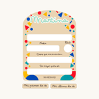 Simulated view of Personalised first and last day of school sign · example 6