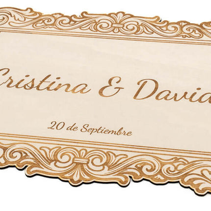 Carteles en Madera Grabada