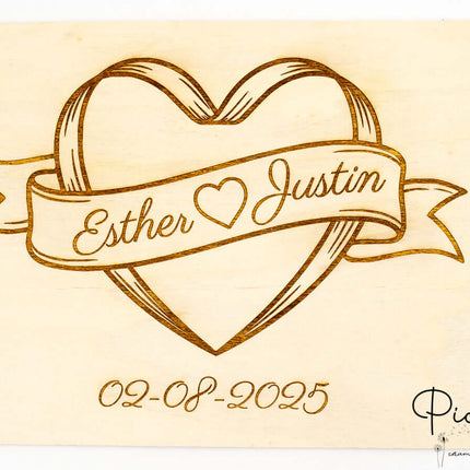 Carteles en Madera Grabada