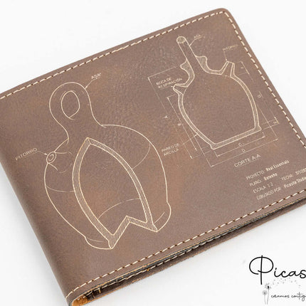 Cartera de Cuero Personalizada