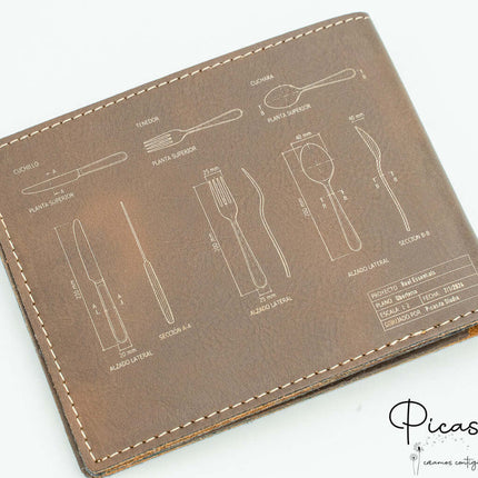 Cartera de Cuero Personalizada