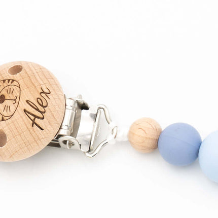 Chupetero Azul Claro