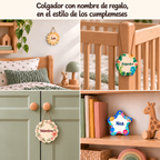 Personalised wooden milestone cards for babies