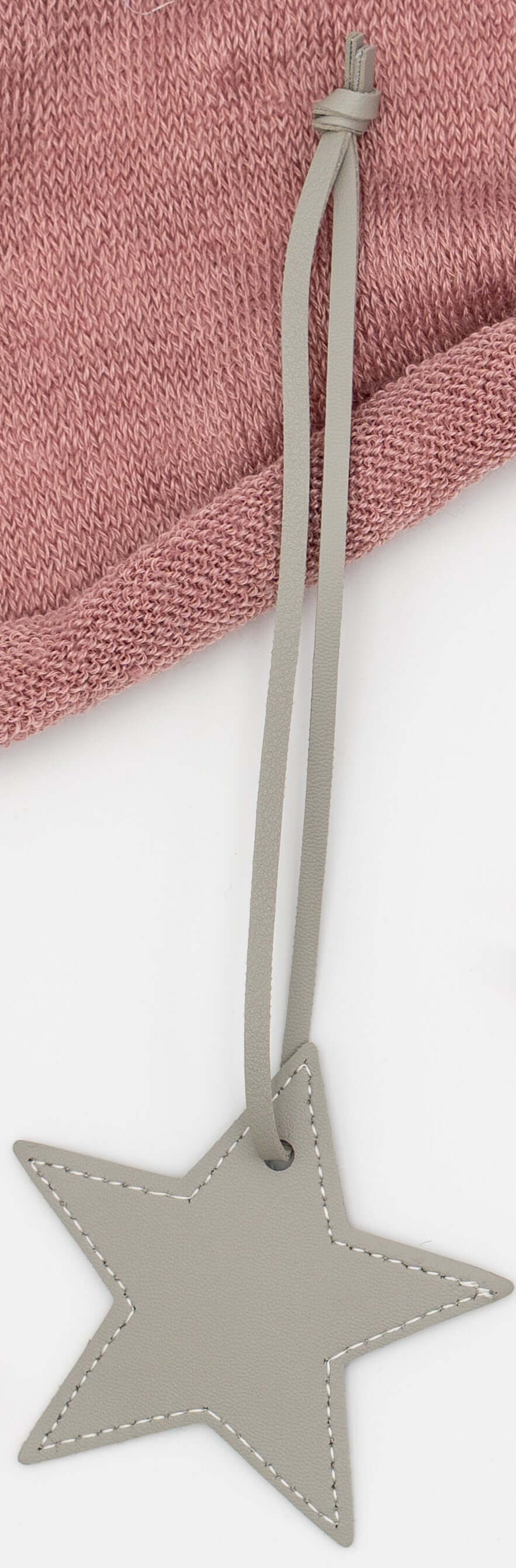 Colgantes para Bolsos de Cuero PU Estrellas Gris