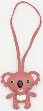 Colgantes para Bolsos de Cuero PU Koalas Rojo