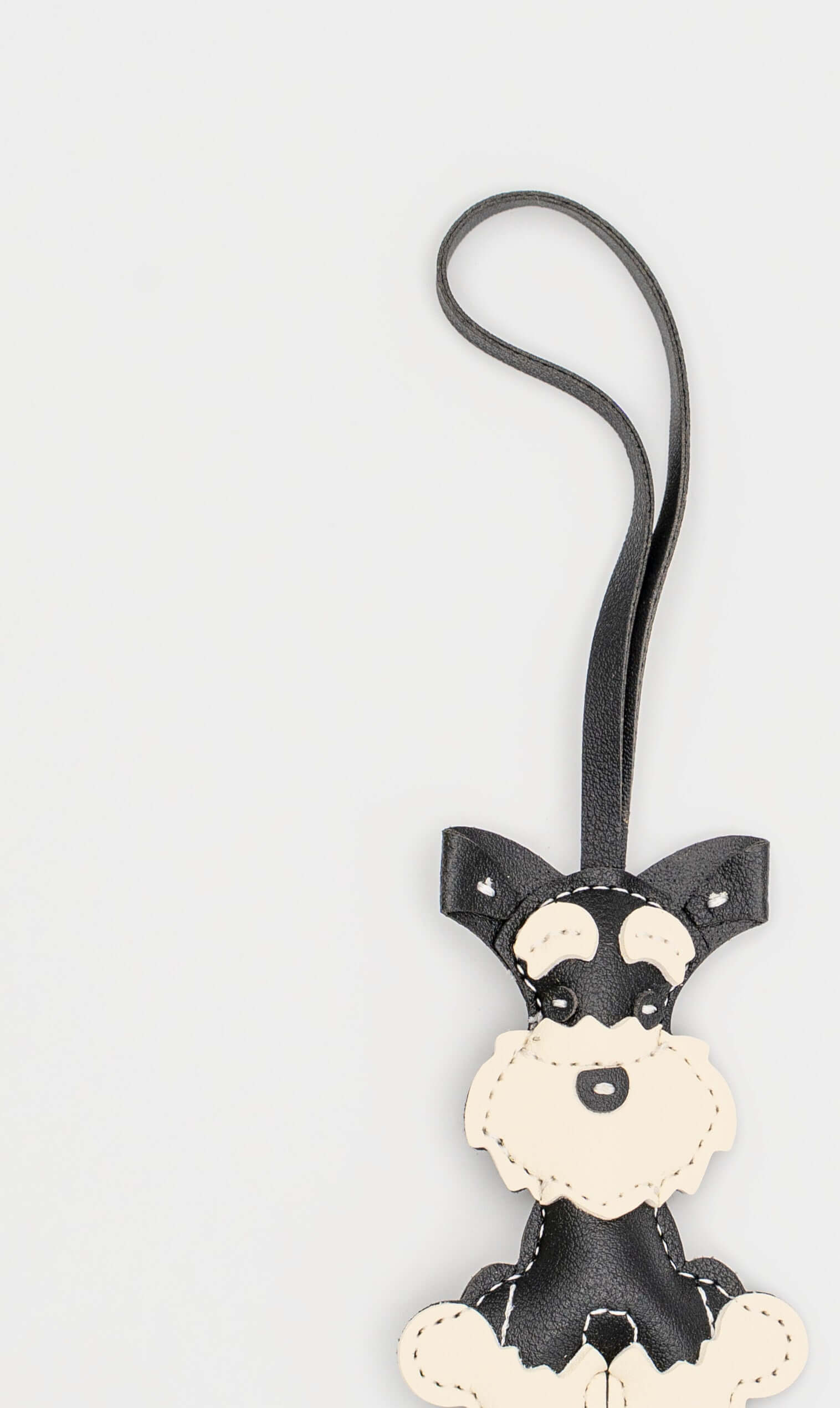 Colgantes para Bolsos de Cuero PU Otros Perros Gris