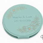 9cm Medium Mirror / Blue