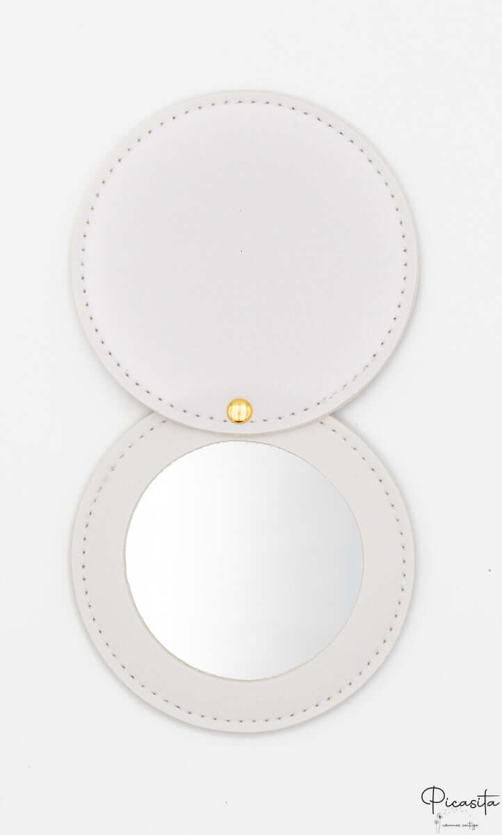Espejo de Bolsillo Personalizado Espejo Flexible Blanco