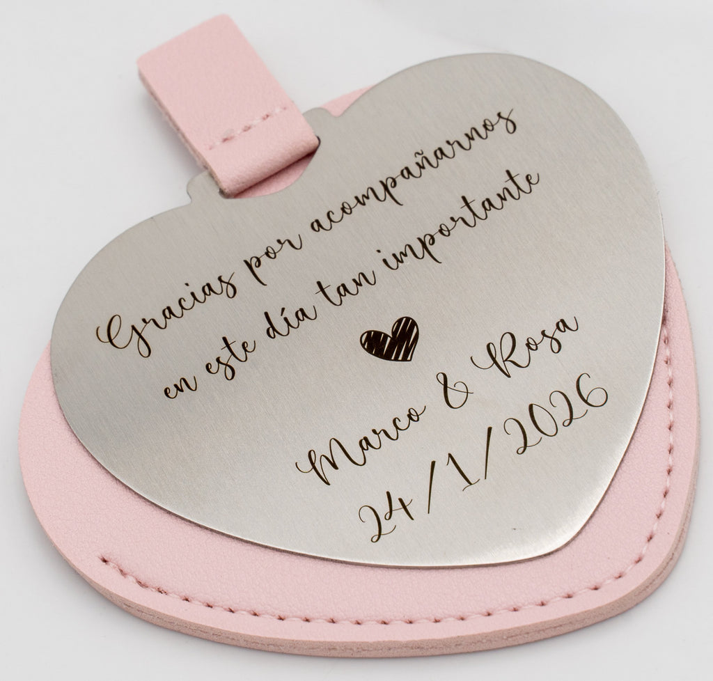 Espejos de Corazón Personalizados