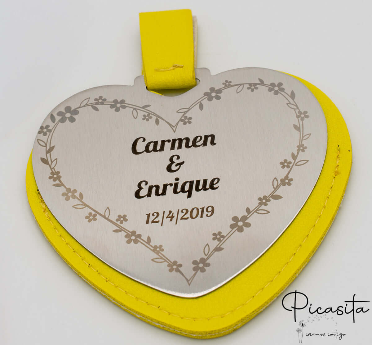 Espejos de Corazón Personalizados