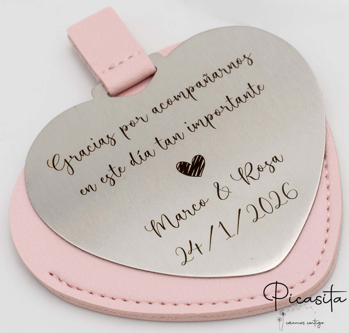 Espejos de Corazón Personalizados