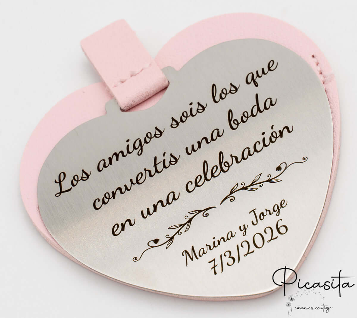 Espejos de Corazón Personalizados