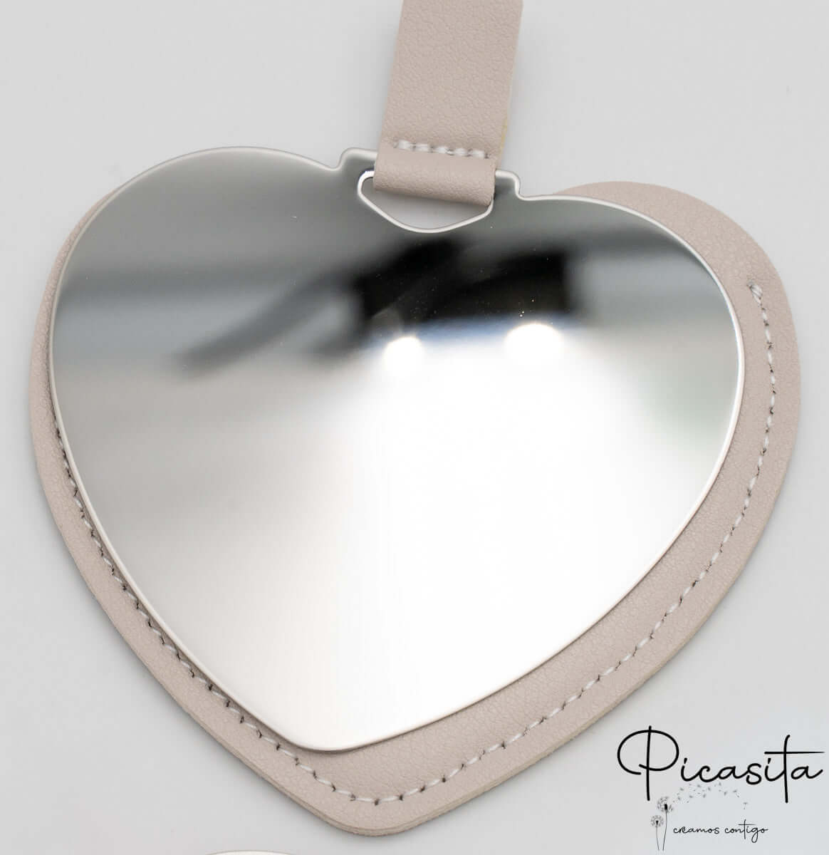 Espejos de Corazón Personalizados