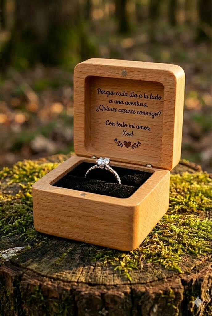 Cutie pentru inele de nuntă și logodnă