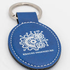 Oval 58x40 mm / Blue - Silver