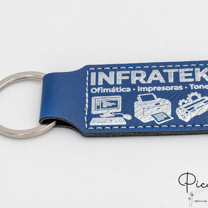 Llaveros de Cuero Sintetico Personalizados