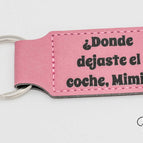 Rectangular 50x30 mm / Pink - Black