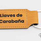 Rectangular 50x30 mm / Wood - Black