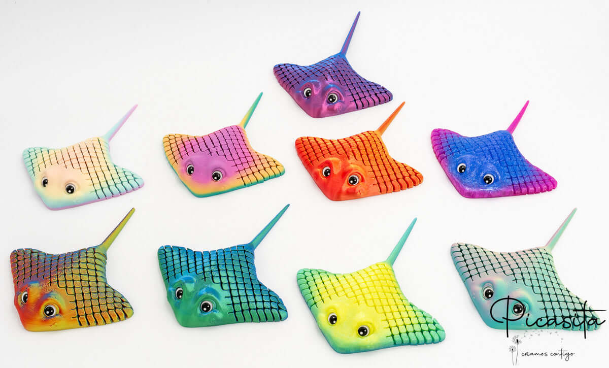 Manta Raya Impreso en 3D