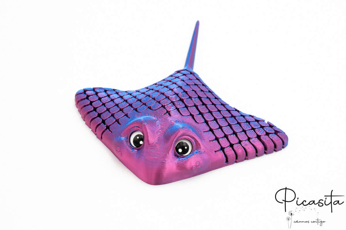Manta Raya Impreso en 3D