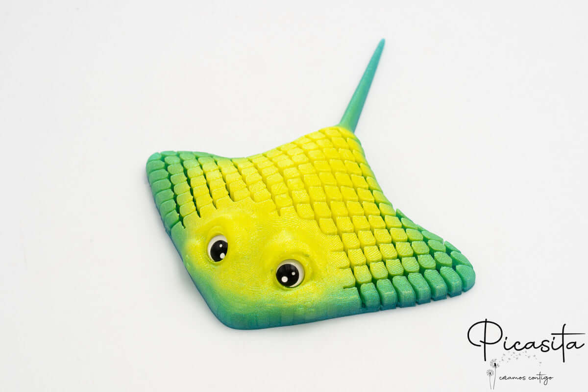Manta Raya Impreso en 3D
