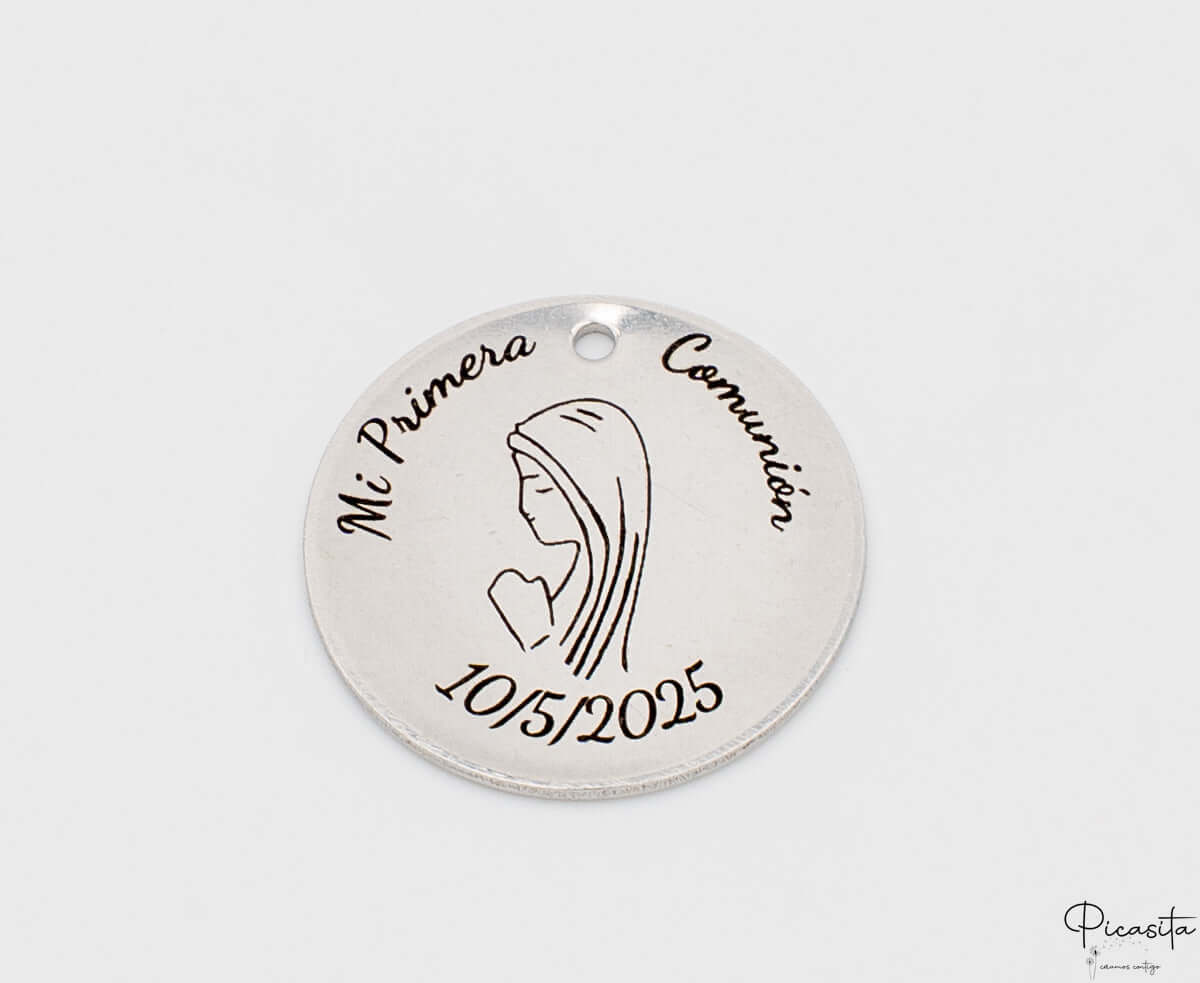 Medalla Grabada Comunion