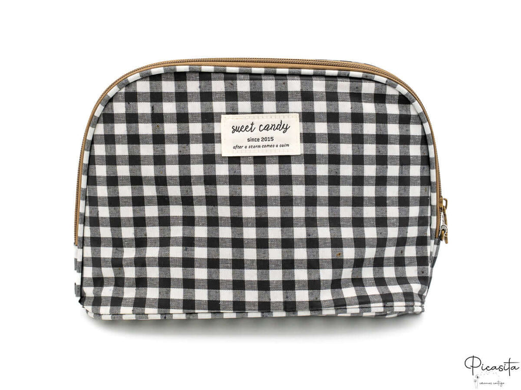 Neceser Personalizado Sweet Candy Mediano (23x14x8 cm) Vichi Negro