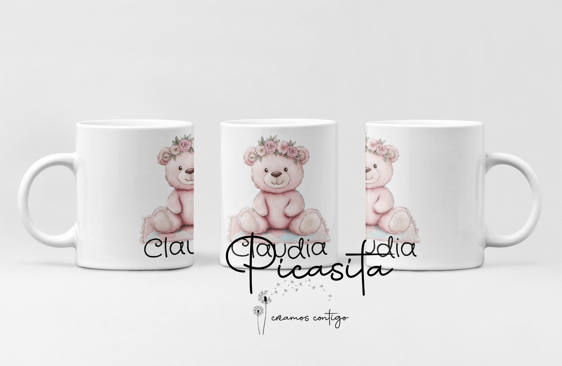 Căni Personalizate cu Numele Bebelușului