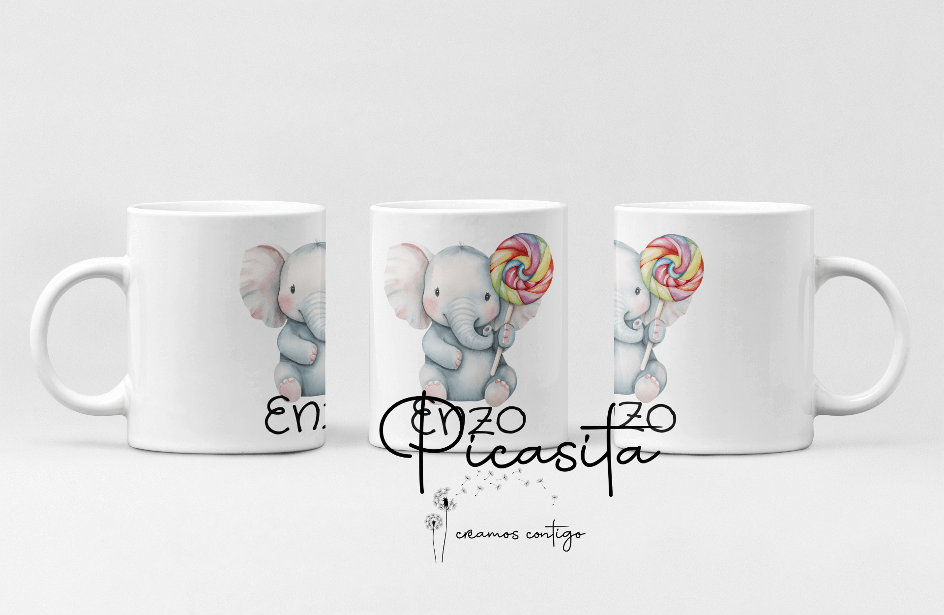 Căni Personalizate cu Numele Bebelușului