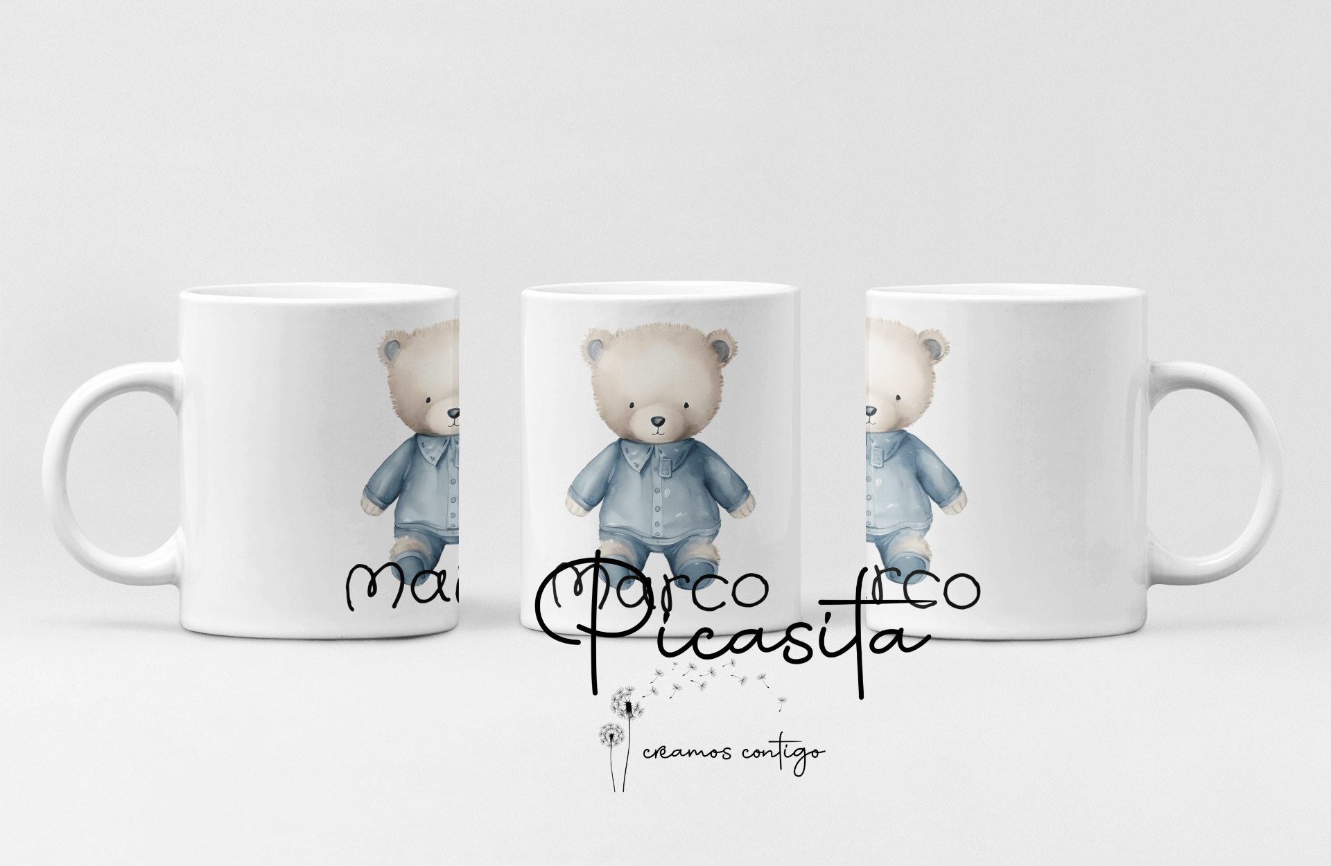 Căni Personalizate cu Numele Bebelușului