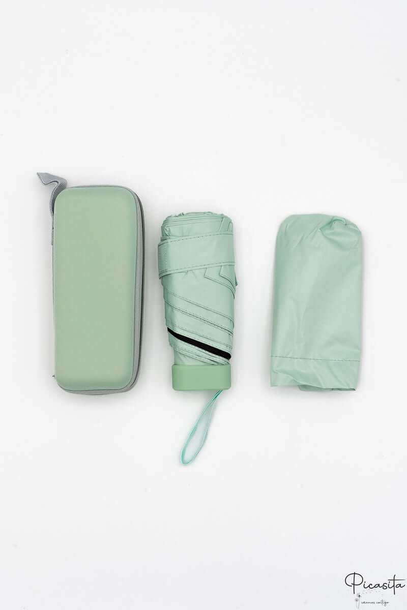 Paraguas Plegable Personalizado Verde Claro