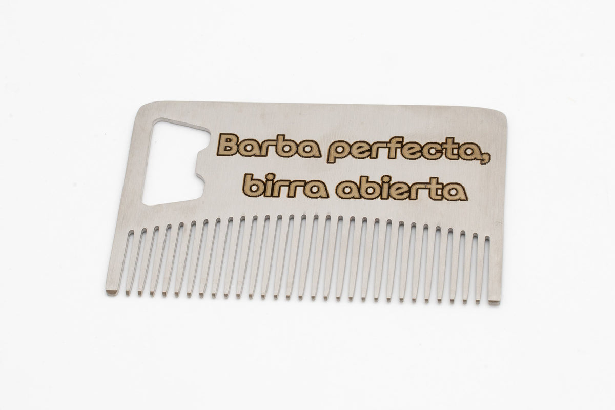 Peine de Metal Personalizado