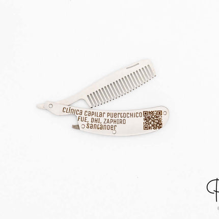 Peine de Metal Personalizado