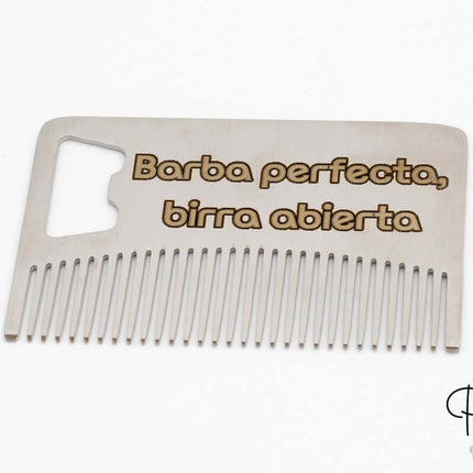 Peine de Metal Personalizado