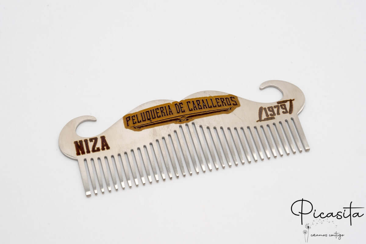 Peine de Metal Personalizado