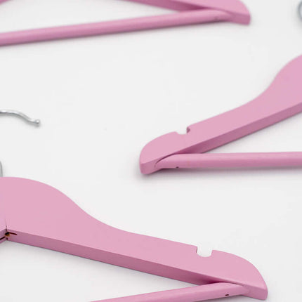 Percha Infantil Personalizada Color Rosa