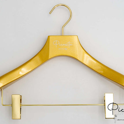 Perchas Doradas Personalizadas