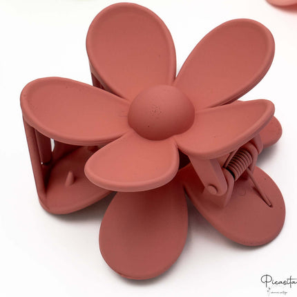 Pinza de Pelo Personalizable Flor Granate