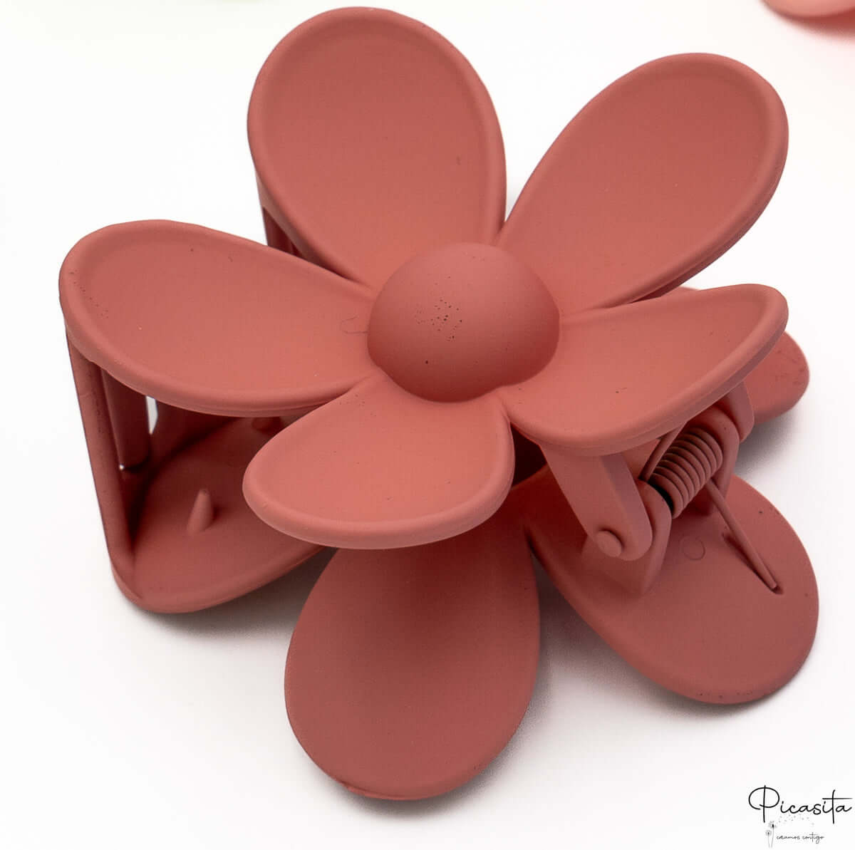Pinza de Pelo Personalizable Flor Granate