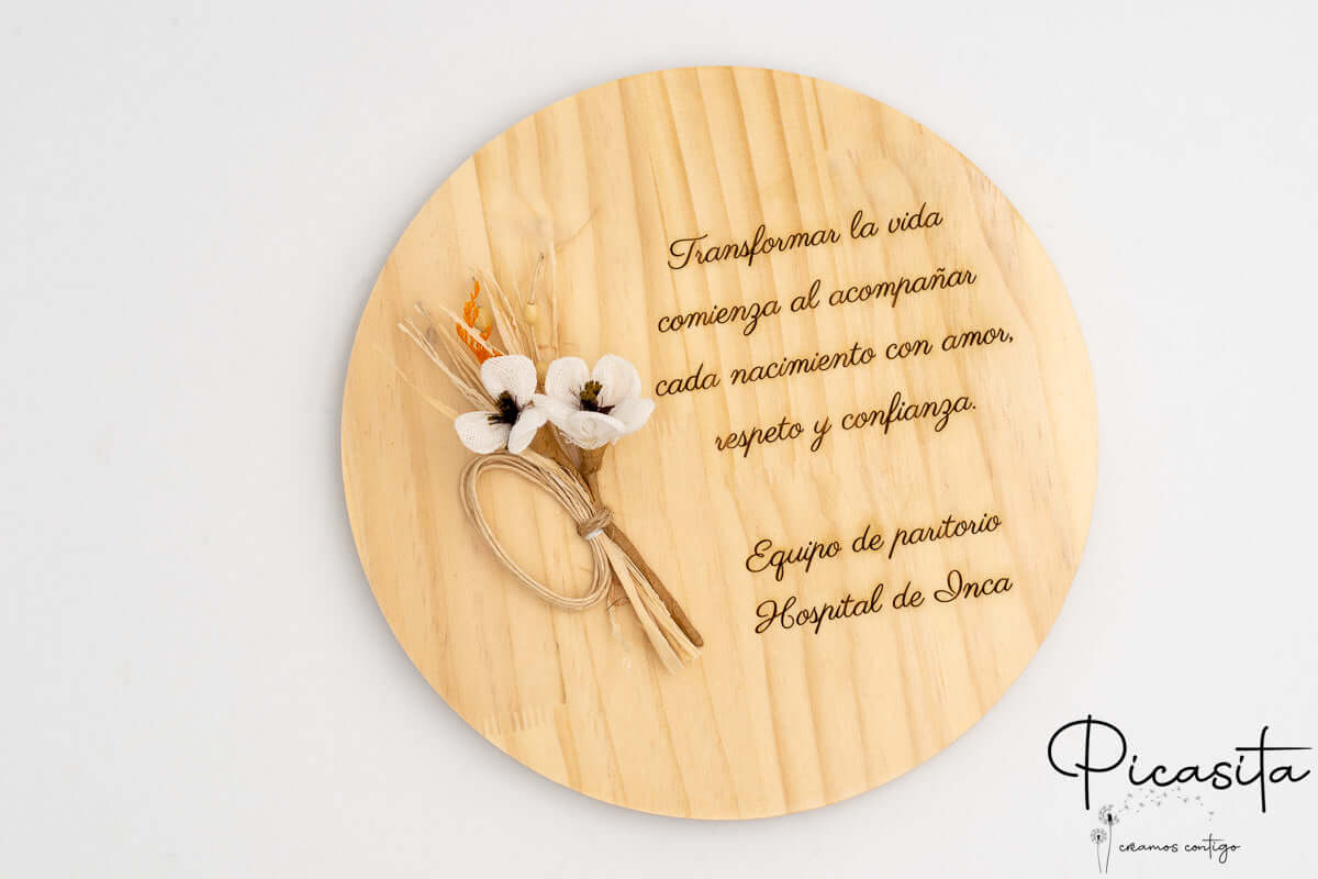 Placa de Madera Personalizada | Boda | Recuerdo