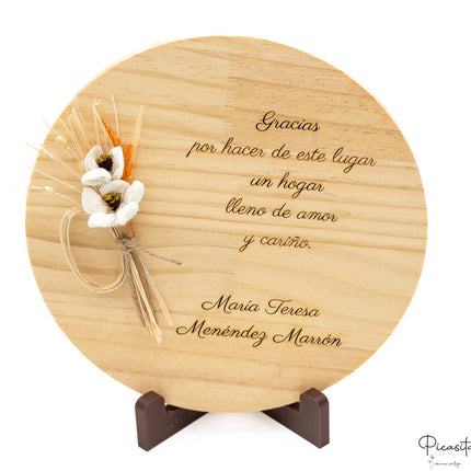Placa de Madera Personalizada | Boda | Recuerdo